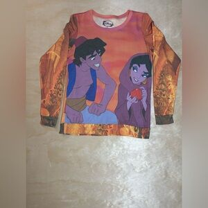 Disney Aladin Girls Juniors Pullover Size Small